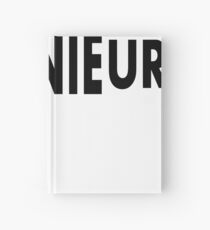Engineer with a funny saying Hardcover Journal