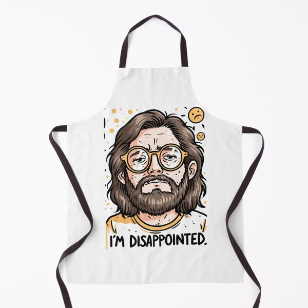Item preview, Im Disappointed Jesus Meme with Glasses designed and sold by Piotrek0001.