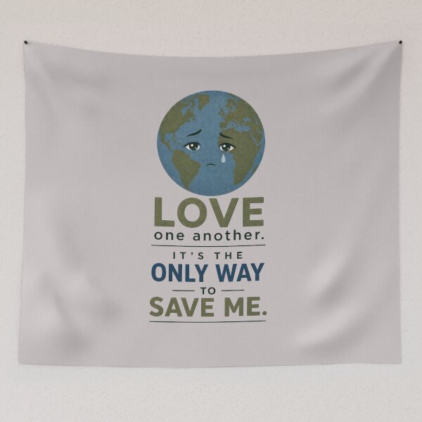 Item preview, Love One Another Save Me Earth Day Shirt designed and sold by Ginastle26.
