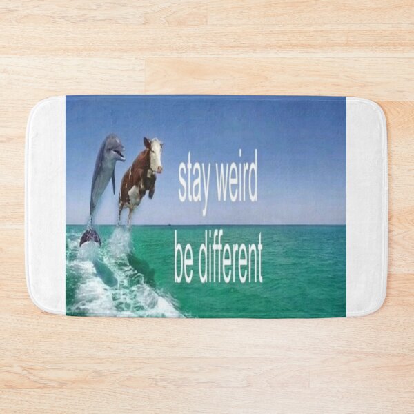 Item preview, stay weird be different designed and sold by cloudzer0000.