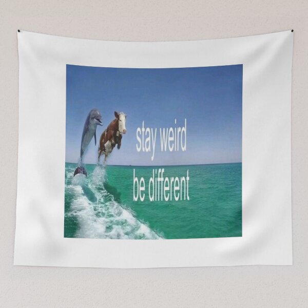 Item preview, stay weird be different designed and sold by cloudzer0000.