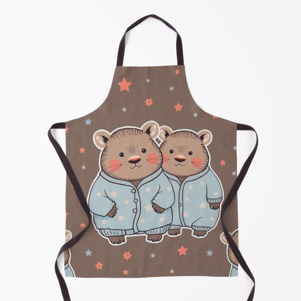Item preview, Cute Wombats in Pyjamas designed and sold by pUNKnown.