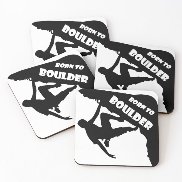 Item preview, Born to boulder designed and sold by climbing-tees.