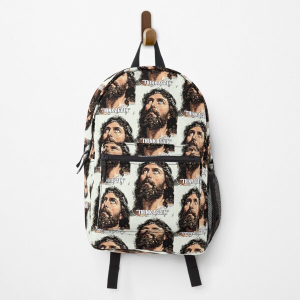 Item preview, Think Again Jesus Dark Background Portrait designed and sold by Piotrek0001.