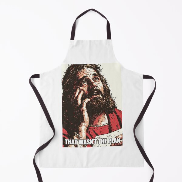 Item preview, That Wasnt The Plan Jesus Red Background designed and sold by Piotrek0001.