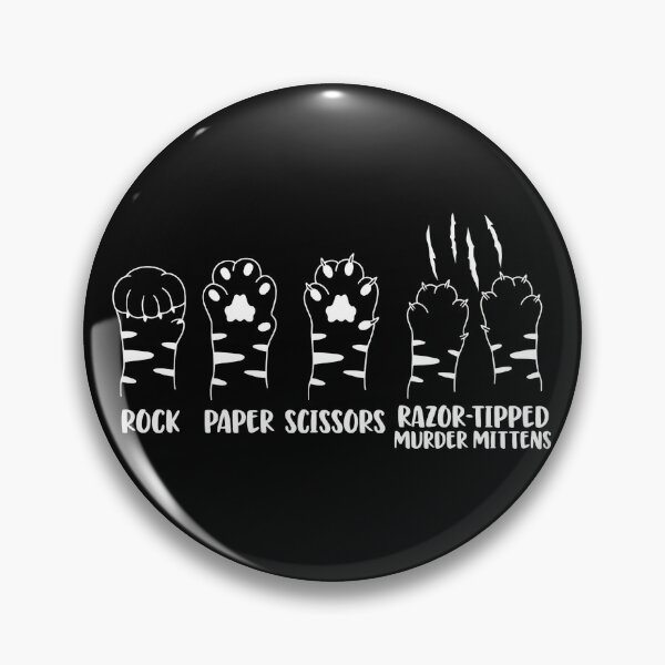 Item preview, Rock Paper Scissors Cat Murder Mittens Funny Shirt designed and sold by Dmo3HarkoArt.