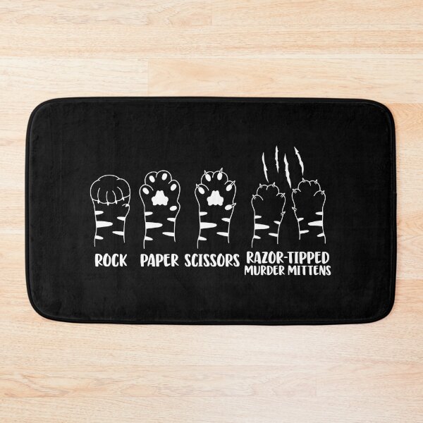 Item preview, Rock Paper Scissors Cat Murder Mittens Funny Shirt designed and sold by Dmo3HarkoArt.