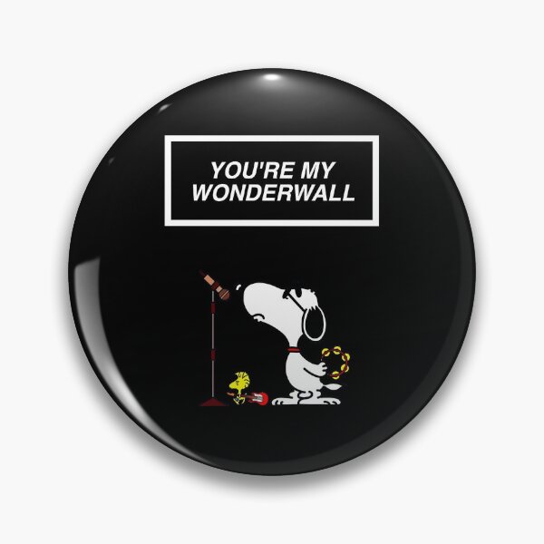 Item preview, Snoopy Woodstock You're My Wonderwall Britpop Parody designed and sold by cubomtumeshop.