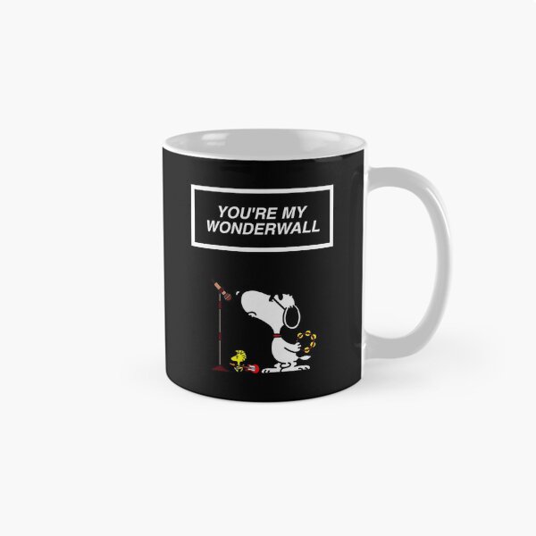 Item preview, Snoopy Woodstock You're My Wonderwall Britpop Parody designed and sold by cubomtumeshop.