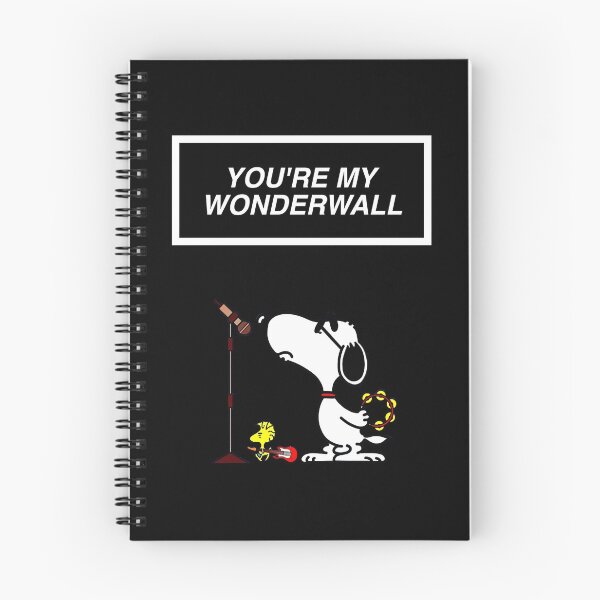 Item preview, Snoopy Woodstock You're My Wonderwall Britpop Parody designed and sold by cubomtumeshop.