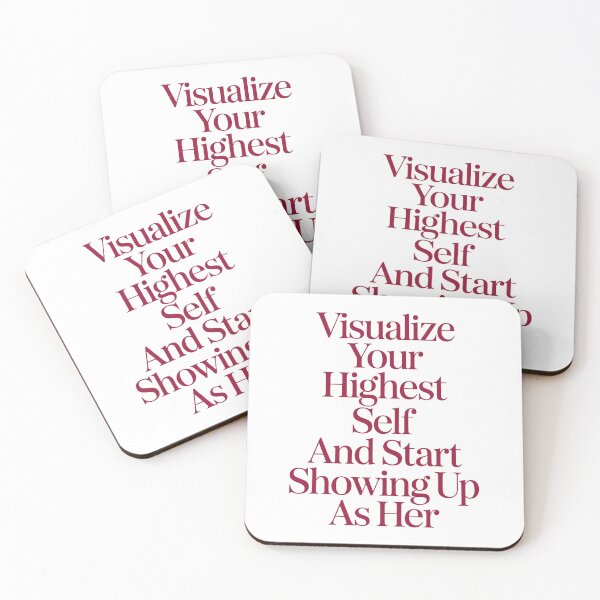 Item preview, Visualize your highest self and start showing up as her designed and sold by lonaarts8.