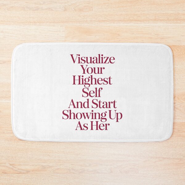 Item preview, Visualize your highest self and start showing up as her designed and sold by lonaarts8.
