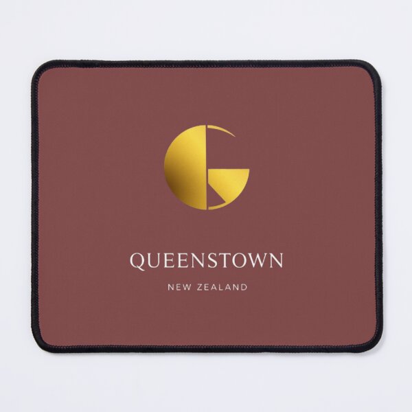 Item preview, Queenstown NZ Sunset Landscape Travel Poster Style designed and sold by MystiColo.