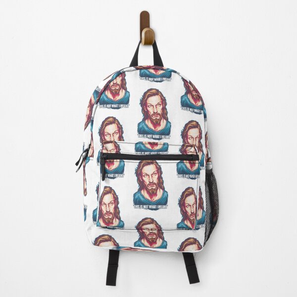 Item preview, This Is Not What I Meant Jesus Blue Halo designed and sold by Piotrek0001.