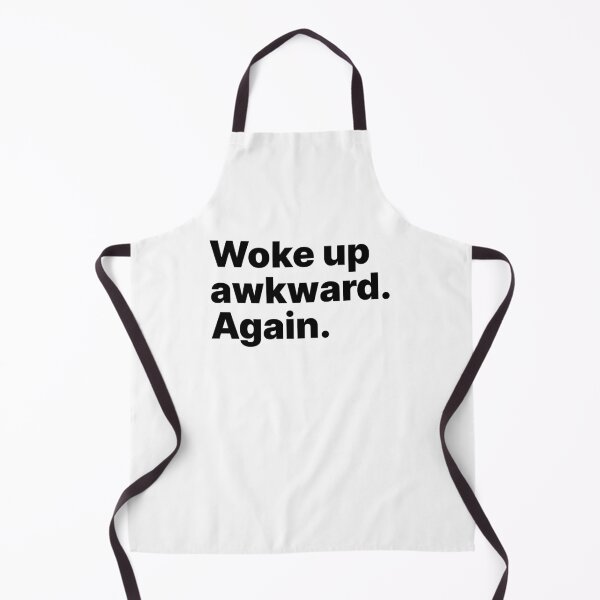 Item preview, Woke up awkward. Again | Black text designed and sold by ThingsOnTees.