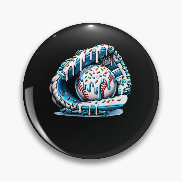 Item preview, Sweet Baseball and Glove with Colorful Sprinkles Design designed and sold by trangsang2584.