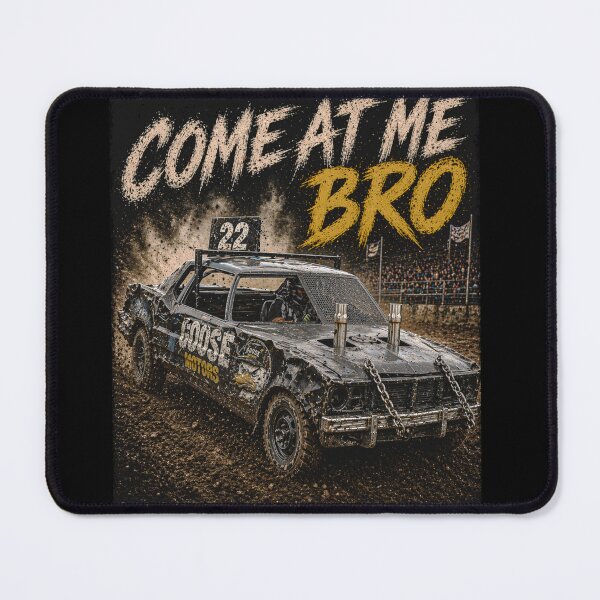 Item preview, Come At Me Bro Derby Car - Distressed  designed and sold by Goose Motors.