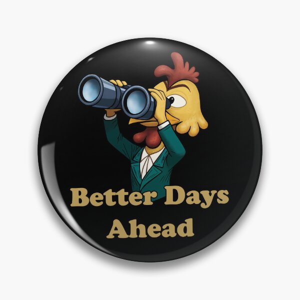 Item preview, Better Days Ahead Funny Chicken Binoculars designed and sold by FMproject.