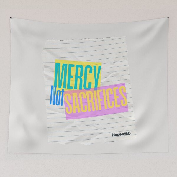 Item preview, Mercy Not Sacrifices designed and sold by MoreThanLLC.