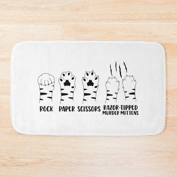 Item preview, Rock Paper Scissors Razor Tipped Murder Mittens designed and sold by Dmo3HarkoArt.