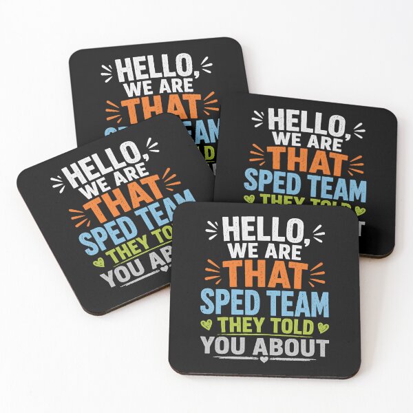 Item preview, Hello We are that Sped Team They Told You About designed and sold by zoes-ink.