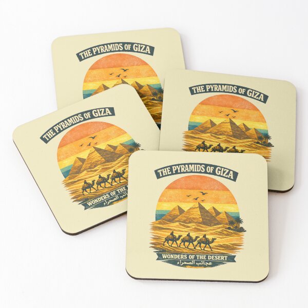 Item preview, The Pyramids of Giza Wonders of the Desert Egypt designed and sold by SplashTastic.