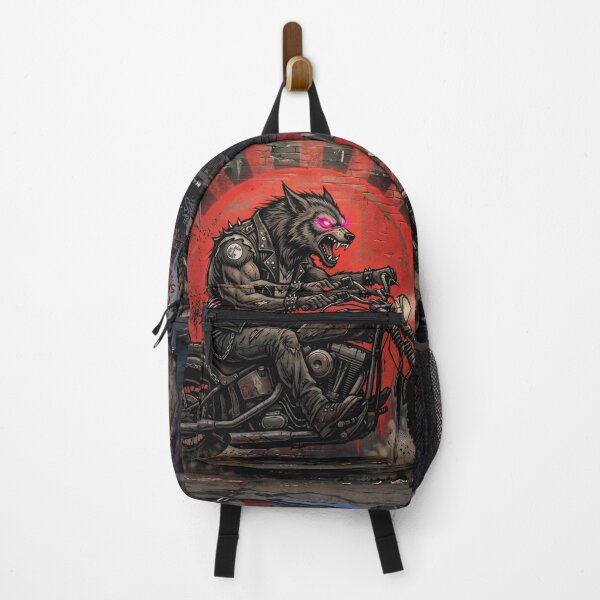 Item preview, Werewolf Biker Graffiti Art designed and sold by AnnArtshock.