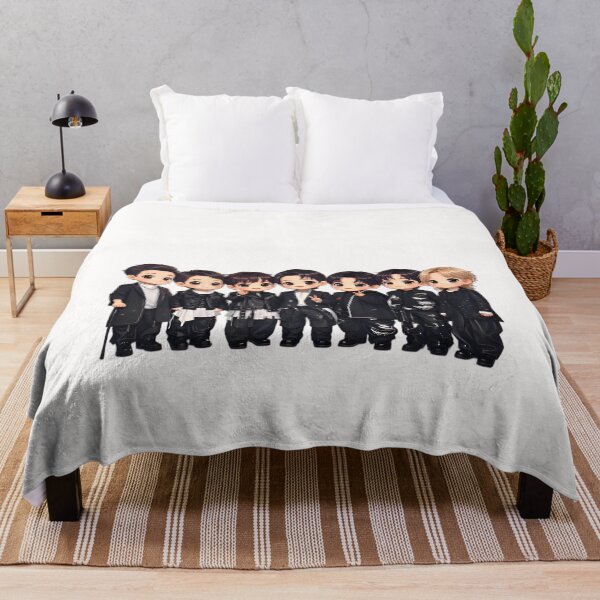 Item preview, Chibi Style K-pop Group design artwork designed and sold by RADesignHub.