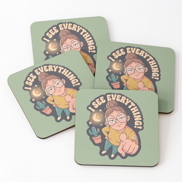 Item preview, Mom Mode I See Everything Funny Motherhood Surveillance Gift designed and sold by BikeRelaxStudio.