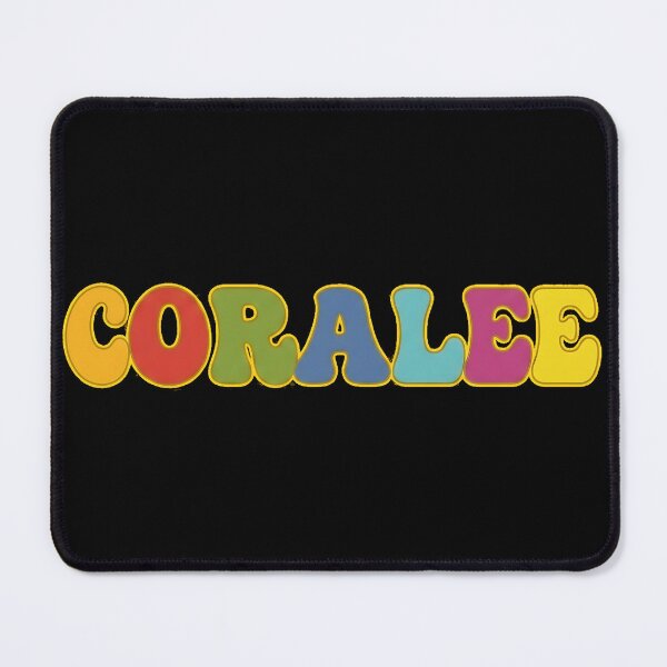Item preview, ❤️ Coralee Personalized Name Wavy Retro Shirt, Coffee Mug, Sticker Gift designed and sold by HelixPedia.