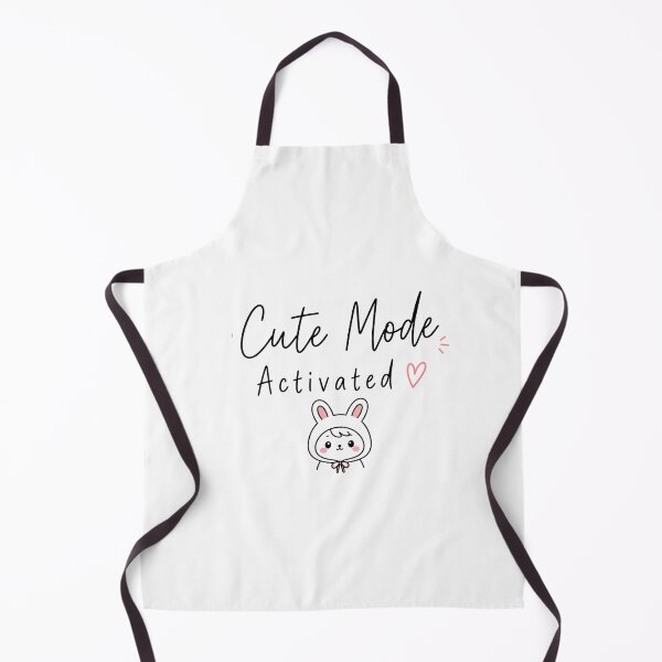 Item preview, Cute Mode Activated Bunny  Sticker | Kawaii Bunny Hoodie Aesthetic Sticker designed and sold by Lovestickerco.