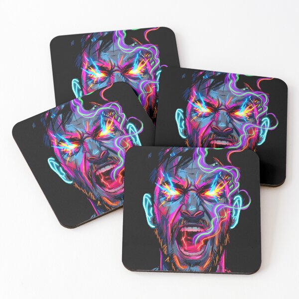 Item preview, ANGRY NEON MAN designed and sold by 500 TON.