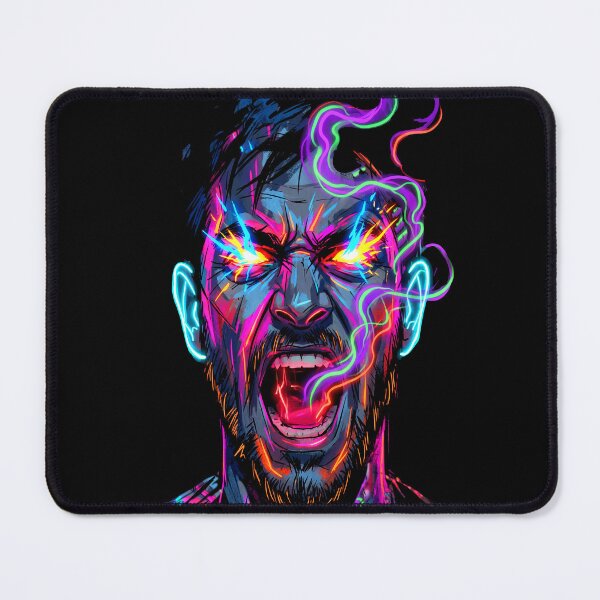 Item preview, ANGRY NEON MAN designed and sold by 500 TON.