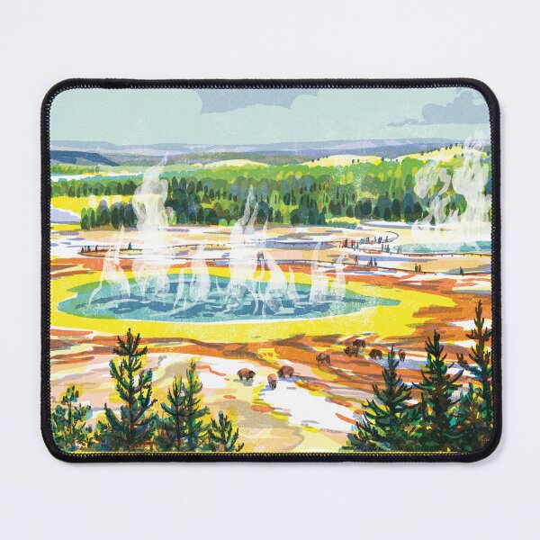 Item preview, Yellowstone national park designed and sold by qu-lan.