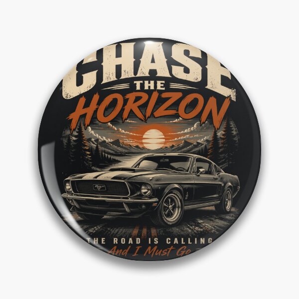 Item preview, Vintage Muscle Car Sunset Horizon Graphic Tee designed and sold by Hype-Loop71.