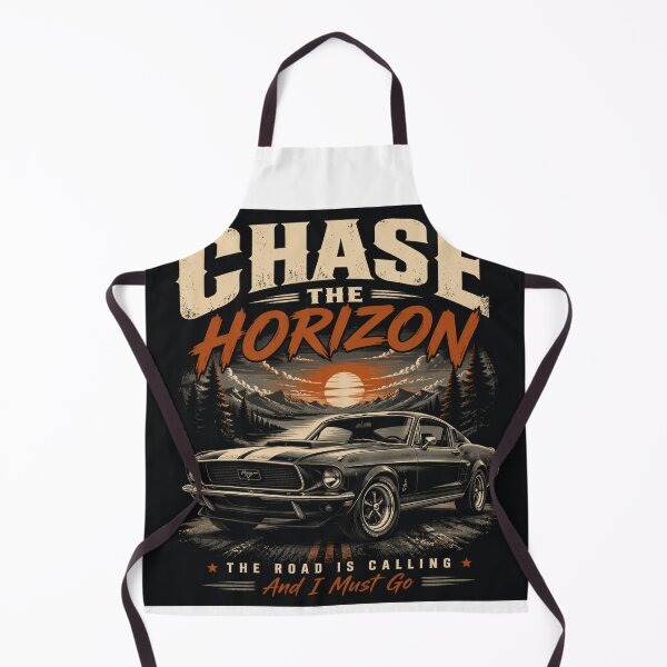 Item preview, Vintage Muscle Car Sunset Horizon Graphic Tee designed and sold by Hype-Loop71.