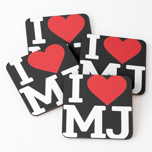 Item preview, I Heart MJ Minimalist Fan Art Graphic designed and sold by haitrieuic96.