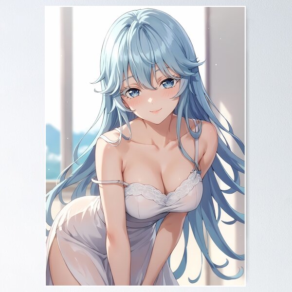 Item preview, Elfaria Albis Serfort Wistoria Soft Blue Eyes Gentle Window Light designed and sold by riadjamai.