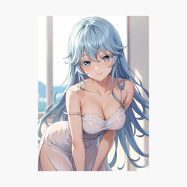 Item preview, Elfaria Albis Serfort Wistoria Soft Blue Eyes Gentle Window Light designed and sold by riadjamai.