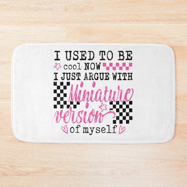 Item preview, I Used To Be Cool Now i argue with my miniature version designed and sold by Namerreh59Art.