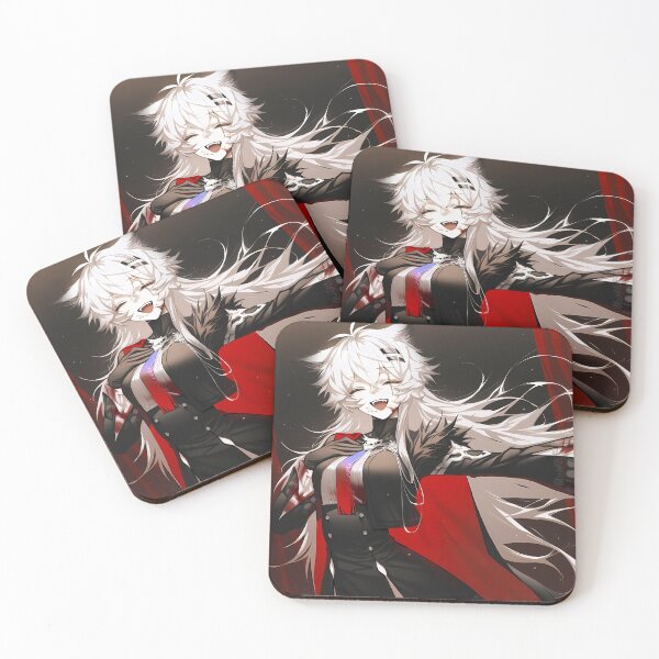 Item preview, Prelude Lappland Arknights Wolf Girl Red Cape Dark Fantasy Anime designed and sold by riadjamai.