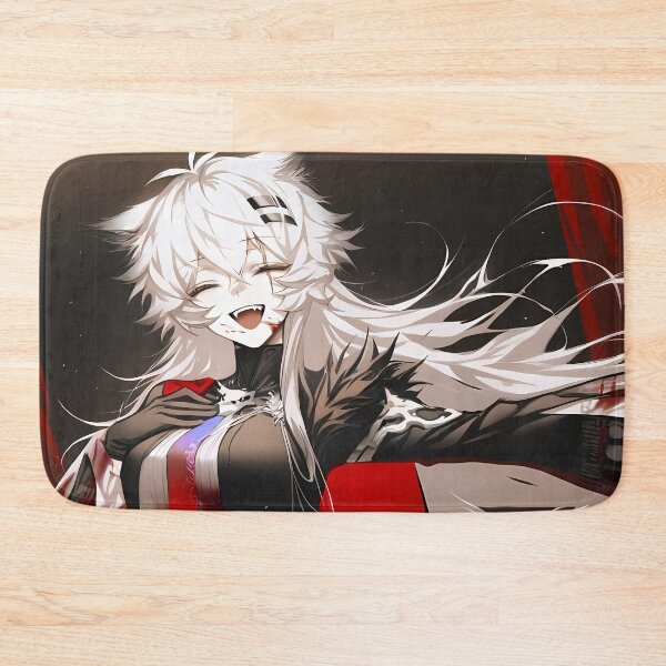 Item preview, Prelude Lappland Arknights Wolf Girl Red Cape Dark Fantasy Anime designed and sold by riadjamai.