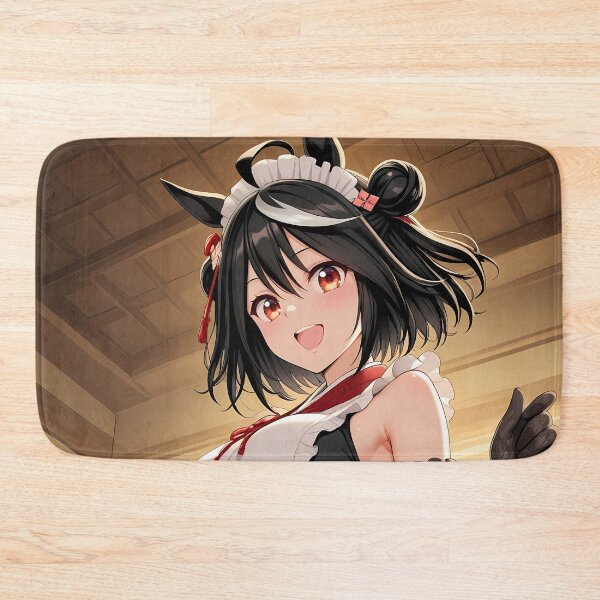 Item preview, Kitasan Black Uma Musume Maid Pose Warm Elegance designed and sold by riadjamai.