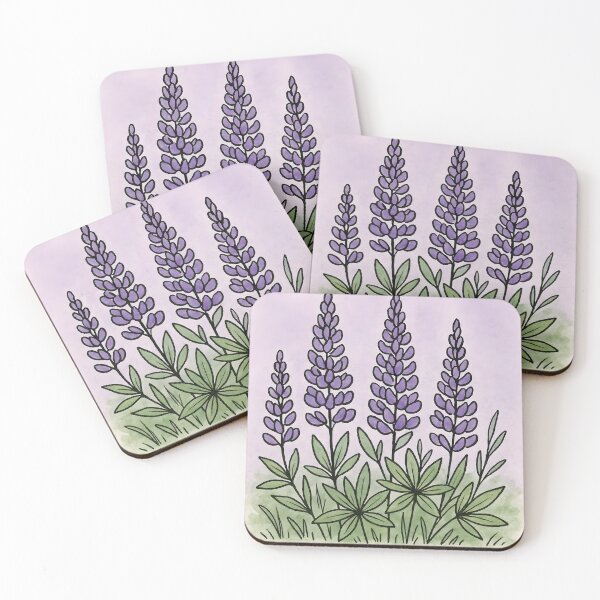 Item preview, Lupine Flowers  designed and sold by GraphicsClub.