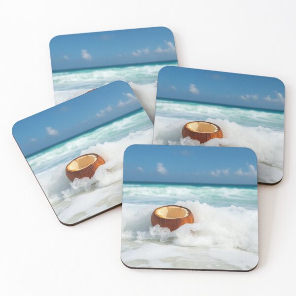 Item preview, Coconut Water Waves designed and sold by AllAroundArtist.