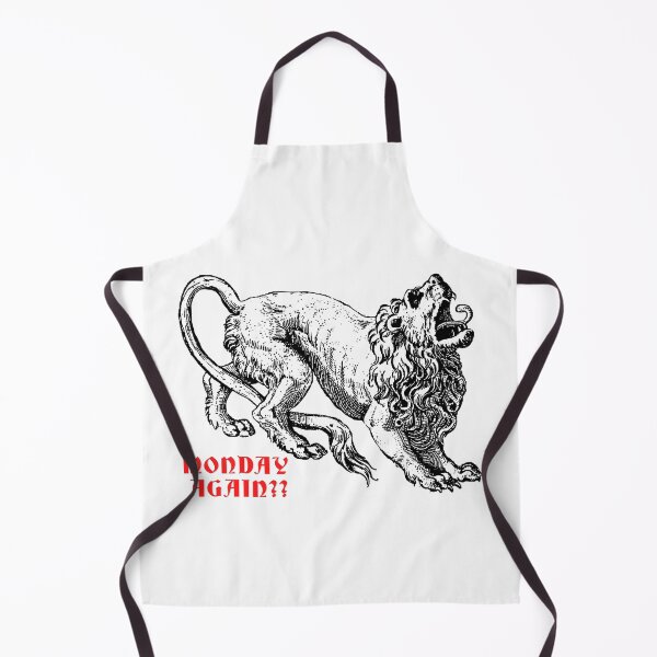 Item preview, Monday Again?? - Medieval lion engraving designed and sold by R-A Designs.