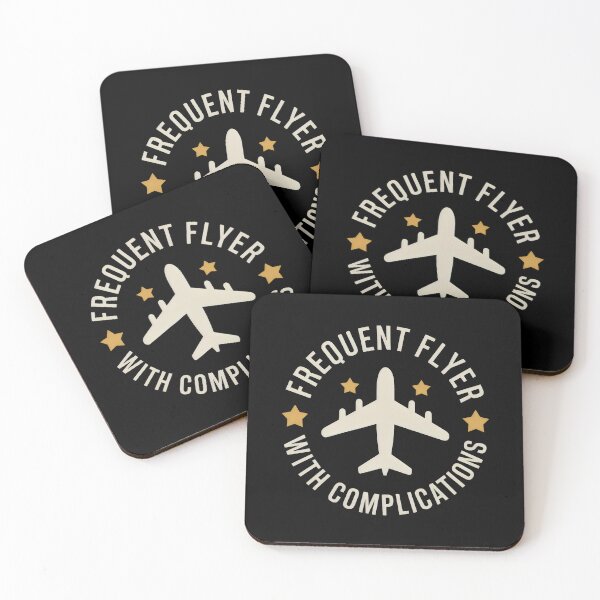 Item preview, Frequent Flyer With Complications Retro Pilot designed and sold by SplashTastic.