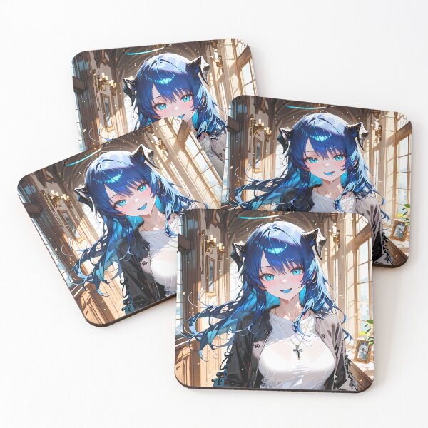 Item preview, Prelude Mostima Arknights Cathedral Light Anime Girl Halo Divine designed and sold by riadjamai.