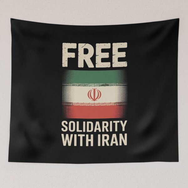 Item preview, Free Iran – Powerful Freedom Protest Design | Human Rights Solidarity Graphic designed and sold by TataGra.