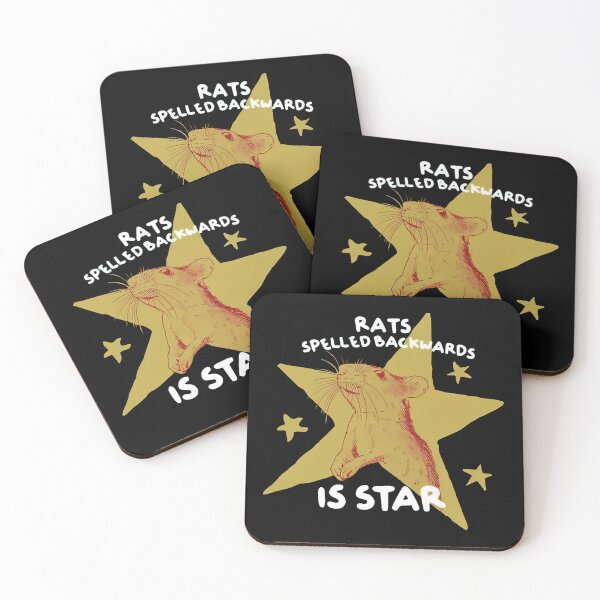 Item preview, Rats Spelled Backwards is Star - Silly designed and sold by Namerreh59Art.